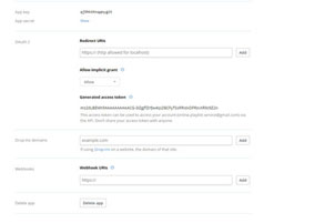 Generate Access Token